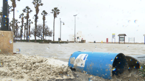 Borrasca Gloria registra nevadas y fuerte oleaje en C.Valenciana