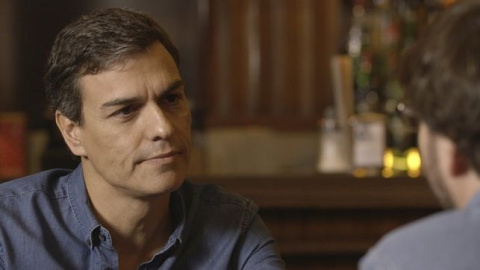 Pedro Sánchez en un momento de su entrevista en 'Salvados'.- LA SEXTA