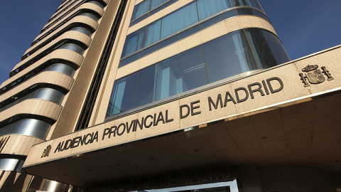 La Audiencia Provincial de Madrid.