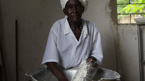 Mujer de San Basilio de Palenque/ ANDRÉS MOSQUERA