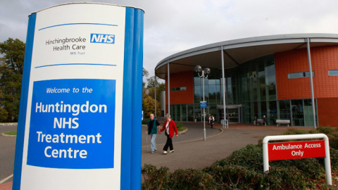 Un hospital de la NHS británica./ Reuters / Suzanne Plunkett.