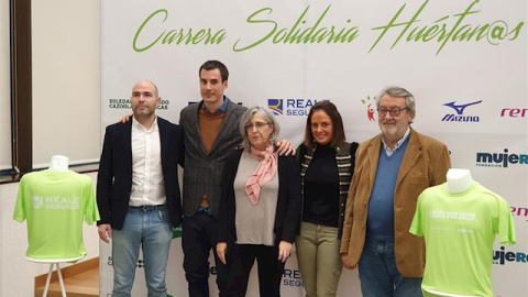 Presentación de la carrera 'Corre por los huérfanos de la violencia de género. E.P.