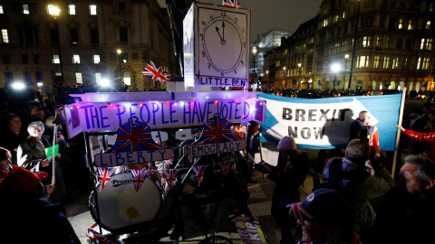 Celebración del brexit en Londres | REUTERS/Henry Nicholls