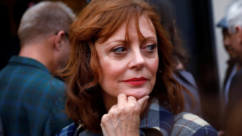 La aztriz Susan Sarandon, durante un acto en Los Ángeles, California. - REUTERS