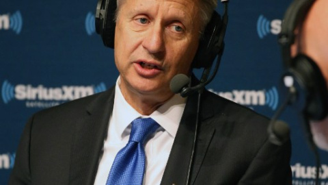 El candidato a la Casa Blanca por el Partido Libertario, Gary Johnson. - AFP