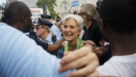 La candidata de Partido Verde, Jill Stein. - AFP