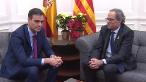 El encuentro entre Sánchez y Torra será el día 6 de febrero a las 12 en el Palau de la Generalitat