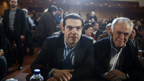 Tsipras, durante el comité de Syriza de este fin de semana. REUTERS/Alkis Konstantinidis