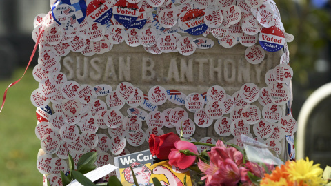 La tumba de Susan B. Anthonhy, líder del movimiento sufragista en Estados Unidos. / REUTERS