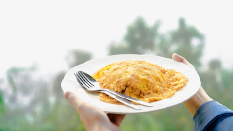  Tortilla de arroz.