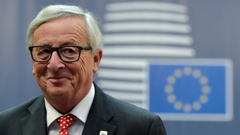 El presidente dela Comisión Europea, Jean-Claude Juncker, a su llegada a Bruselas. REUTERS/Eric Vidal