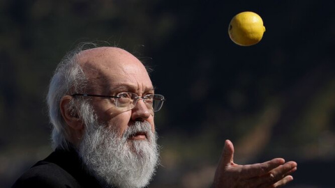 José Luis Cuerda, en el Festival de San Sebastián. / JAVIER ETXEZARRETA - EFE