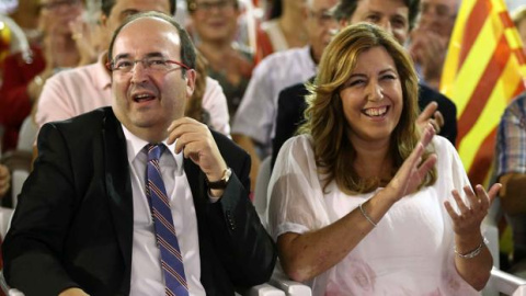 Susana Díaz ganará poder en el partido si el PSC sale del órgano del PSOE / EFE