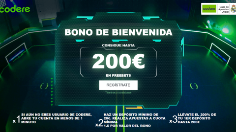 Promoción de Codere valorada en 200 euros./ Codere