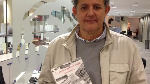 El periodista y escritor Luis Santos. J.A.B