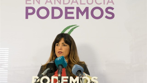 La coordinadora general de Podemos Andalucía, Teresa Rodríguez./ EP