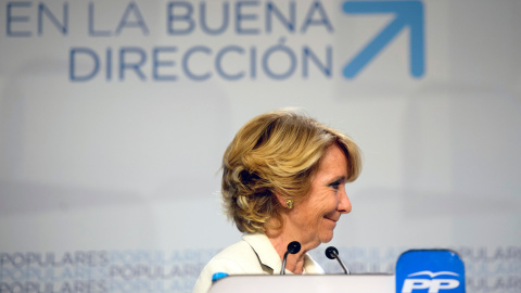 Esperanza Aguirre. AFP