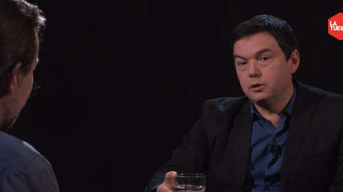 Pablo Iglesias con Thomas Piketty