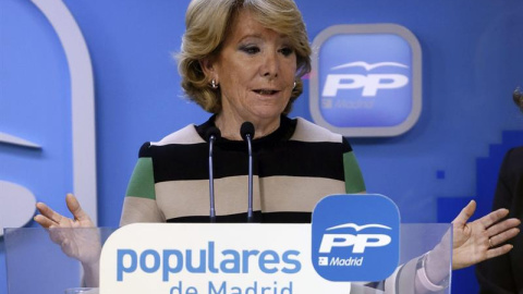 La candidata del PP a la Alcaldía de Madrid, Esperanza Aguirre. /EFE