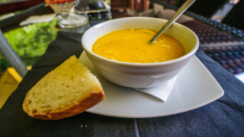 Ciorba de burta o sopa de callos. 