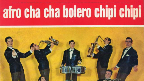 Detalle del disco de Los Tamara 'Afro cha cha bolero chipi chipi'. A la izquierda, Pucho Boedo.