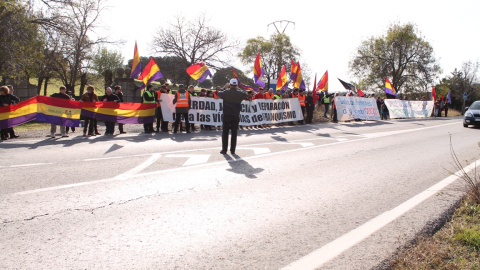 Manifestación en el Valle de los Caídos / Federación Estatal de Foros por la Memoria