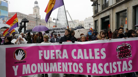 Concentración este 20-N en la Puerta del Sol de Madrid / EFE