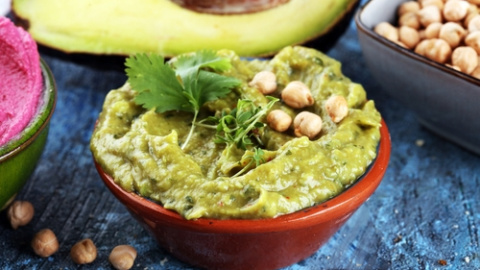 Hummus de aguacate