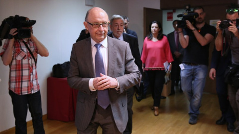 Cristóbal Montoro informa sobre el Fondo de Liquidez Autonómica. / EUROPA PRESS