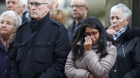 Minuto de silencio en Gran Bretaña.- REUTERS