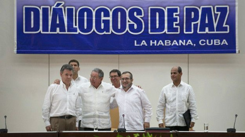 El Gobierno de Colombia y las FARC negociaron por la paz en La Habana, Cuba. REUTERS