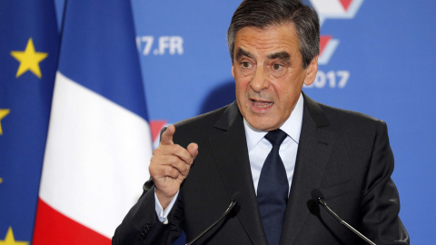 Francois Fillon, tras ganar las primarias de la derecha francesa. REUTERS/Philippe Wojazer