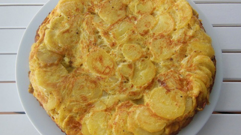 Tortilla de patatas. 