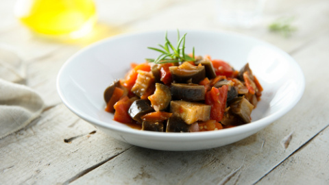 Caponata siciliana.