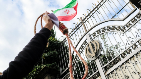  Una protesta en Roma contra las ejecuciones en Irán (Archivo) MAURO SCROBOGNA / ZUMA PRESS /