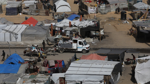 Campamento en Rafah. Europa Press. 