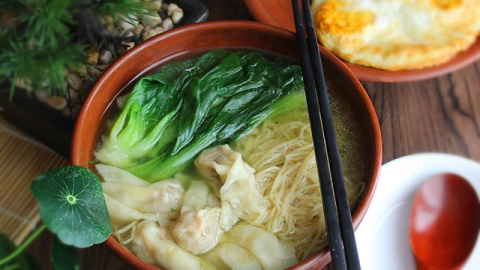  Sopa wonton. Foto: Pixabay/ 张婷芝 Cathy Zhang.