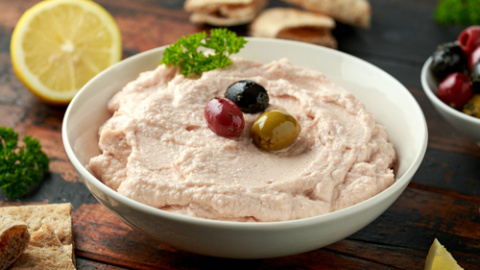 Taramasalata.