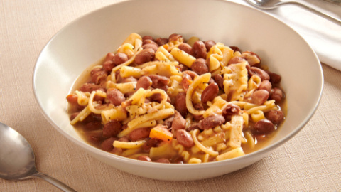 Pasta e fagioli. 