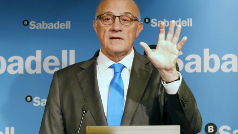 El presidente del Banco Sabadell, Josep Oliú. REUTERS