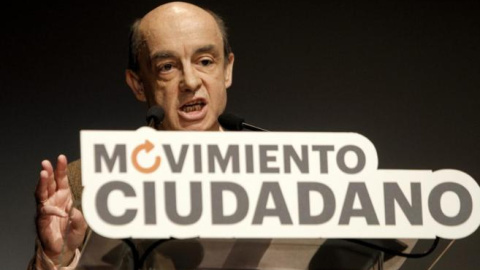 El eurodiputado de UPyD Fernando Maura, en un acto con Ciudadanos, el pasado diciembre. Archivo EFE