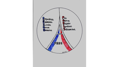 Alumnos de un instituto de Toulouse se expresan mediante dibujos por los atentados de París