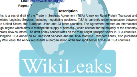 Trade in Services Agreement Annex on Road Freight Transport