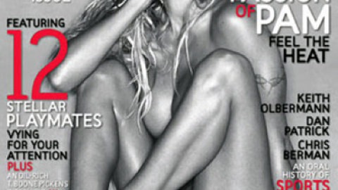 Pamela Anderson en una portada de Playboy