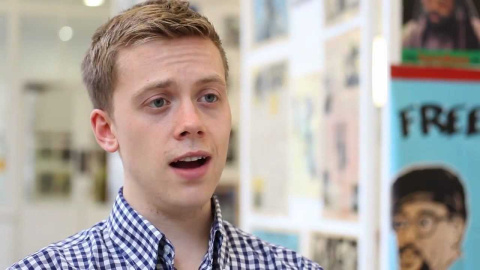 Owen Jones, en una captura de pantalla de Youtube.