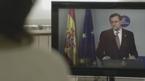 Imagen del vídeo promocional del PSOE en el que piden la ruptura con la derecha.