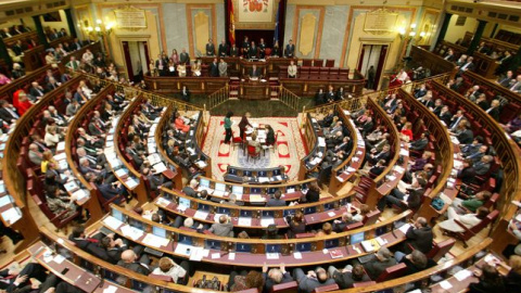 Foto de archivo del Congreso de los Diputados durante el debate de los Presupuestos Generales del Estado. EFE