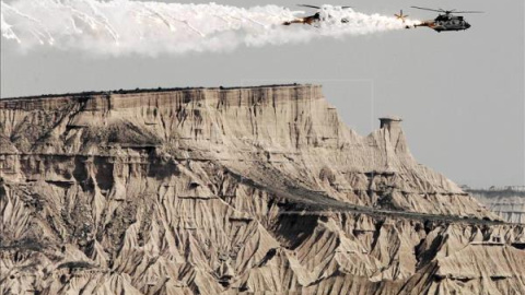 Imagen de archivo de las Bardenas. EFE