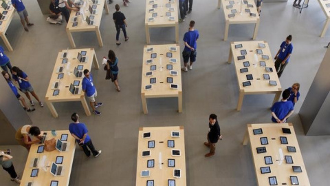 Tienda Apple en Barcelona. EFE