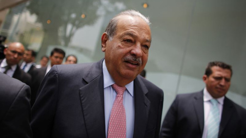 El magnate mexicano Carlos Slim. REUTERS